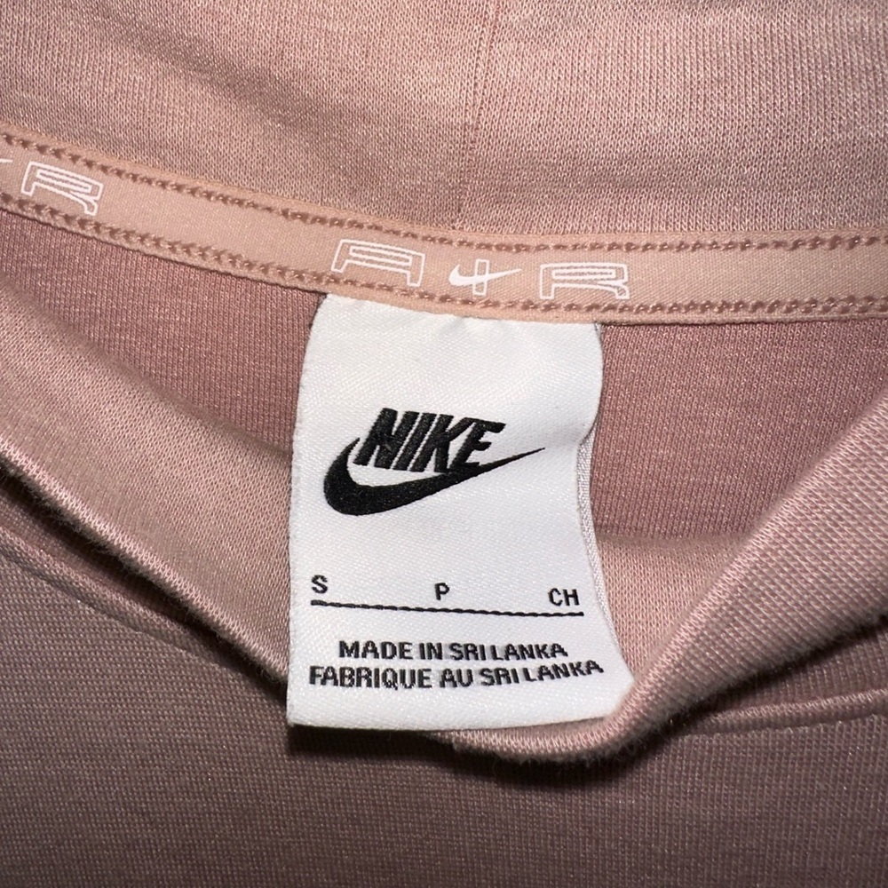 Nike air woman’s pink mock neck long sleeve dress S athleisure streetwear - Picture 9 of 9